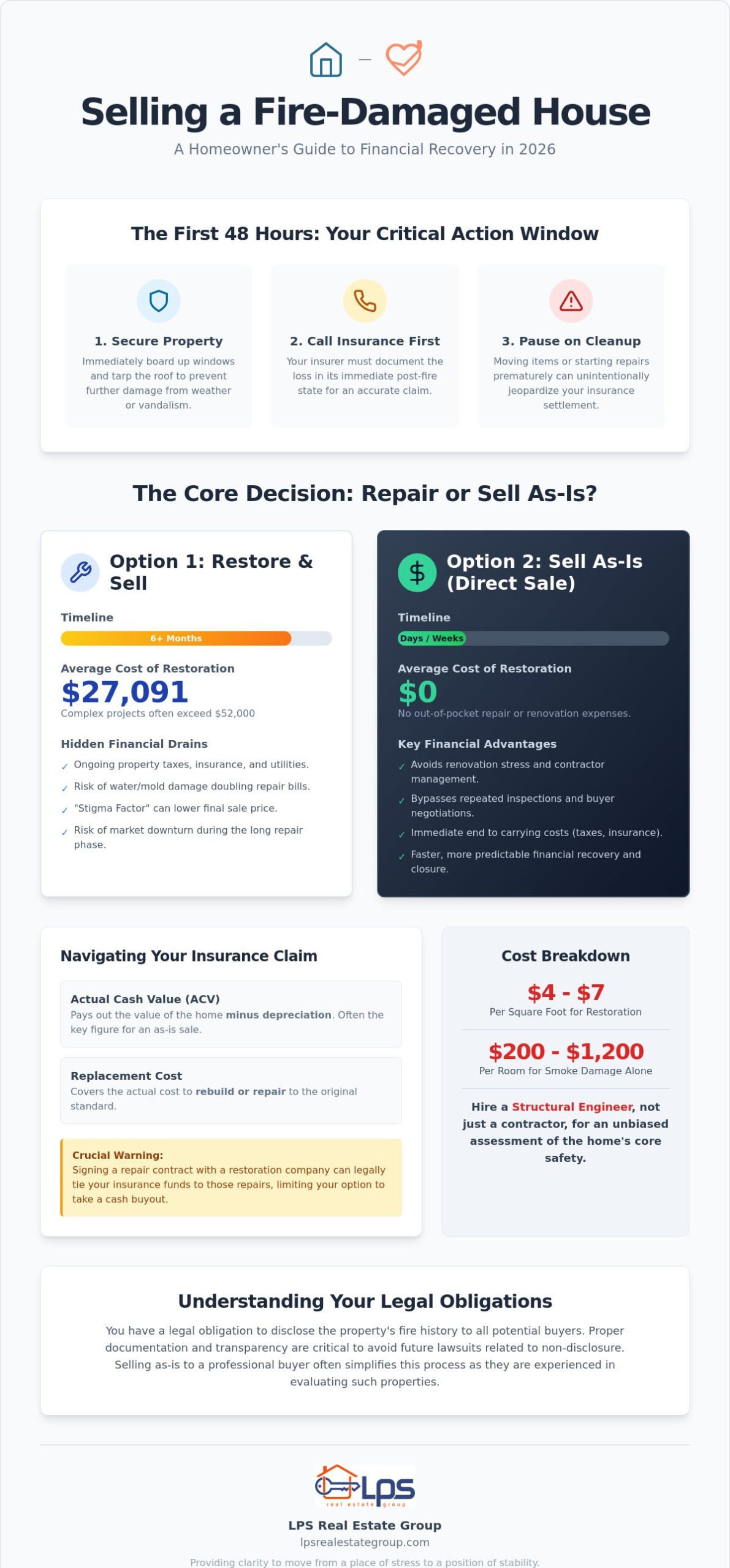 How to Sell a Fire Damaged House: A Compassionate 2026 Guide
