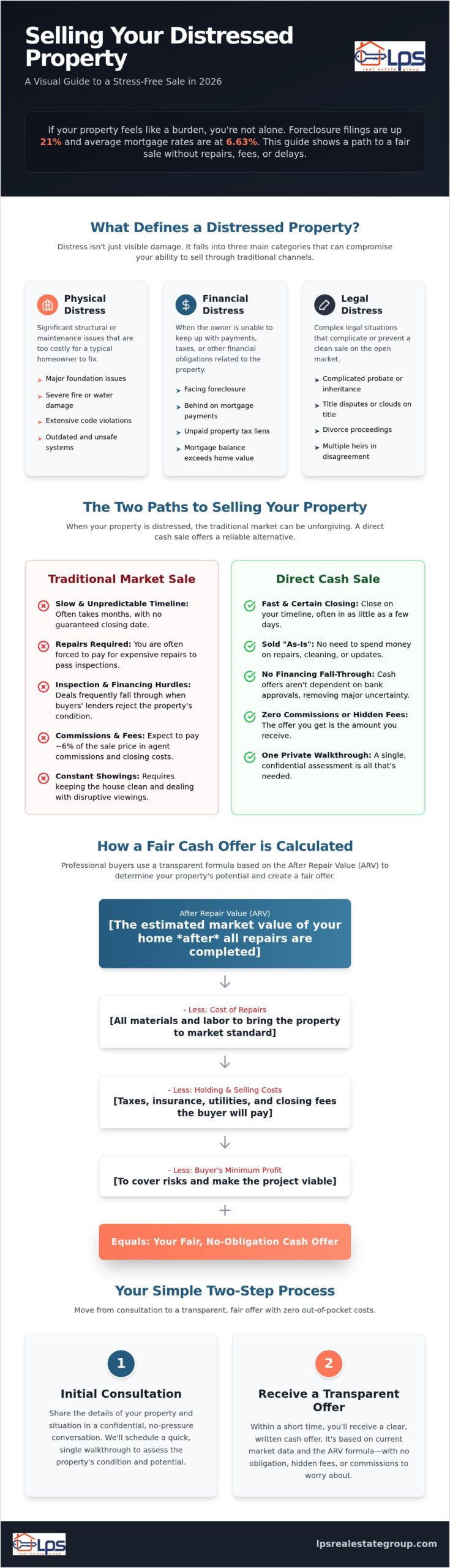 Selling a Distressed Property: A Homeowner’s Guide to Fast, Fair Solutions