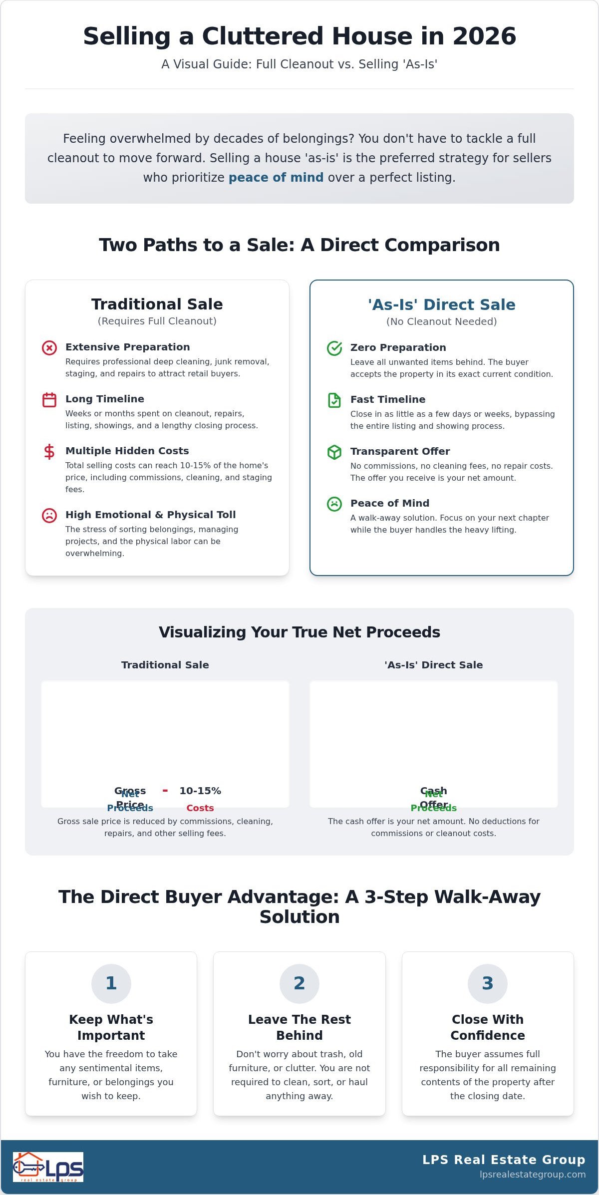 Selling a Cluttered House As-Is: Your 2026 Guide to a Stress-Free Sale
