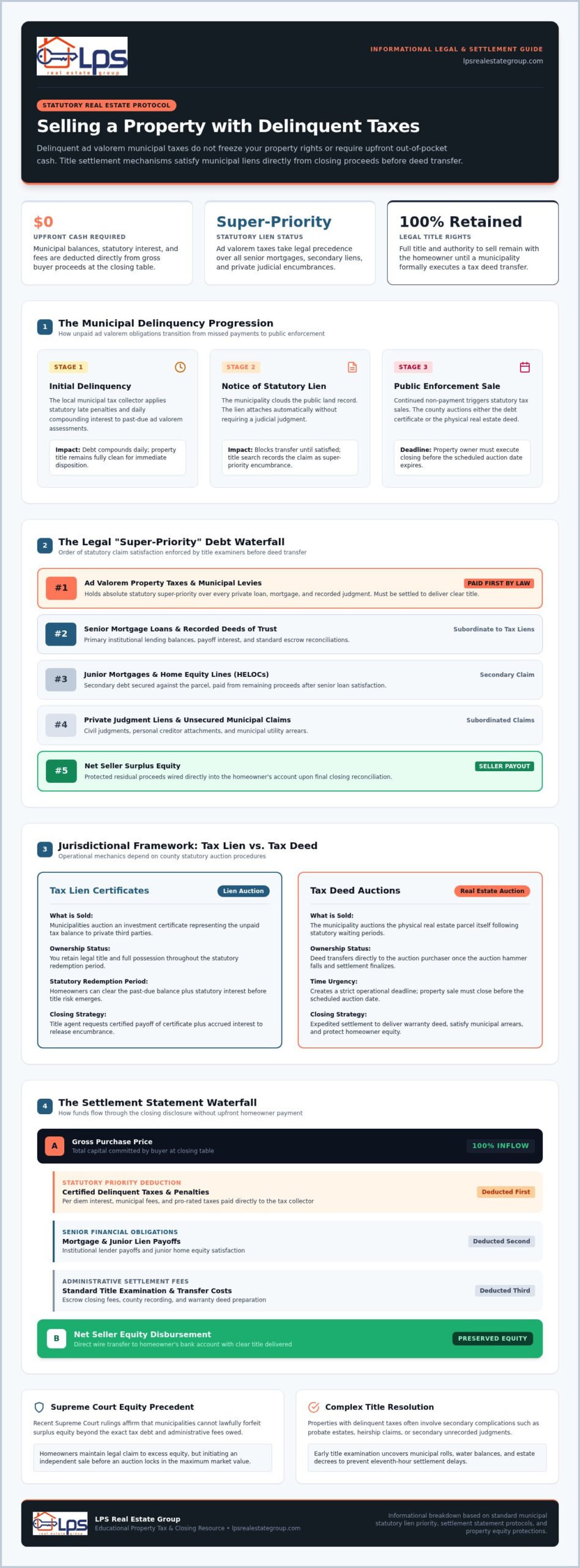 Selling a House with Delinquent Property Taxes: Complete 2026 Guide